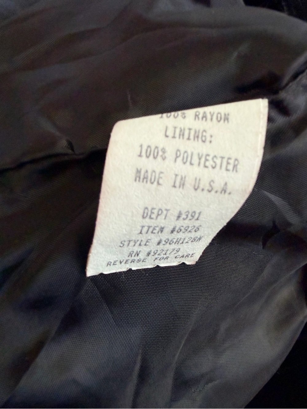 Lucia Lukken Broomskirts Women's Black Velvet Button-Front Blazer Jacket | M - Picture 5 of 6